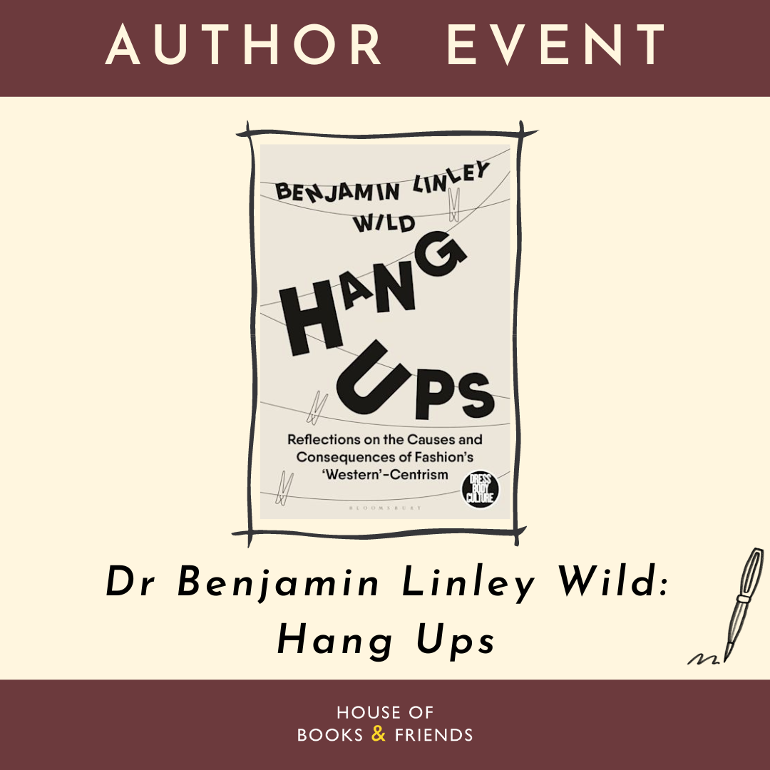 An Evening with Dr Benjamin Linley Wild - Book and Ticket Option