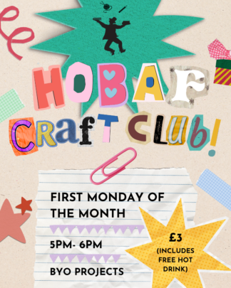 HOBAF Craft Club - December Ticket
