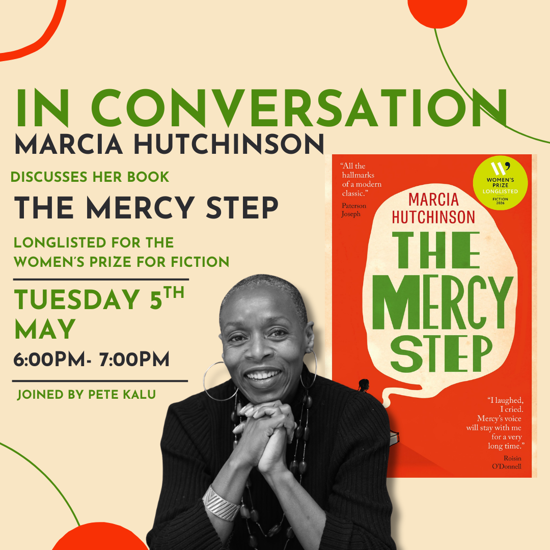 TICKET ONLY - AUTHOR EVENT: 'The Mercy Step' with Marcia Hutchinson
