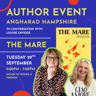 BOOK & TICKET – AUTHOR EVENT: The Mare with Angharad Hampshire