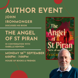BOOK AND TICKET - AUTHOR EVENT: 'The Angel of St Piran' with John Ironmonger